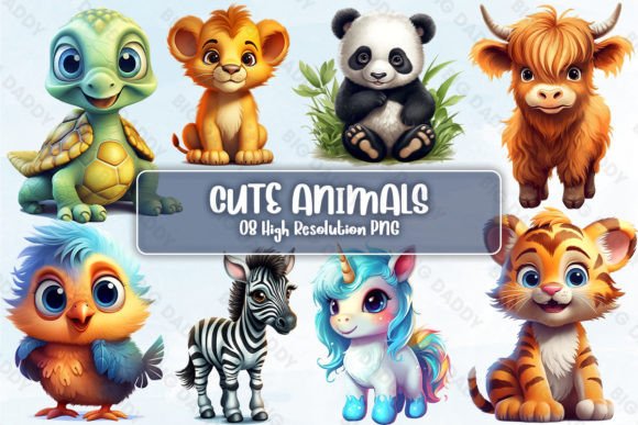 Download Cute Animals Sublimation Clipart - Sublimation Collection