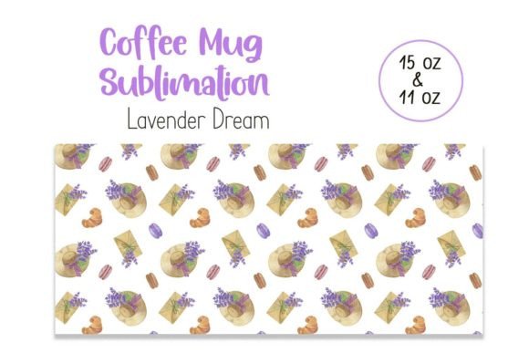Download Lavender Flowers Mug Sublimation - Sublimation Collection