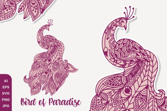 Download Bird of Paradise - SVG Sublimation - Sublimation Collection