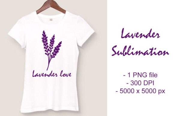 Download Lavender Flowers Sublimation Clipart - Sublimation Collection