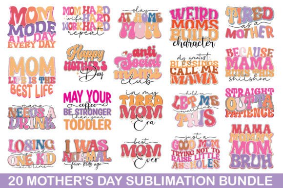 Download Mother’s Day Sublimation Bundle - Sublimation Collection