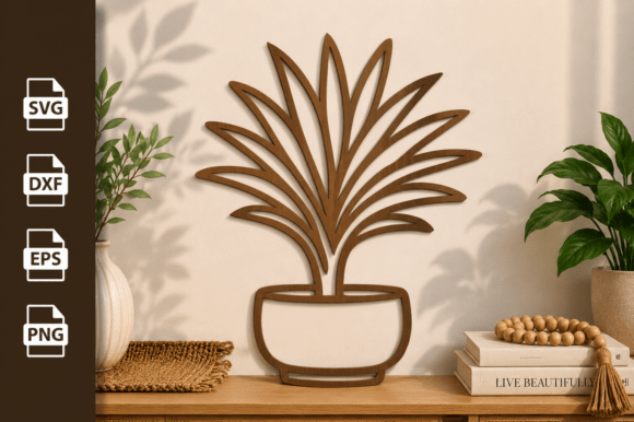 Download Potted Plant Tree Laser Cut Files Svg - Plant Collection