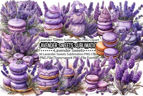 Download Lavender Sweets Sublimation Bundle - Sublimation Collection