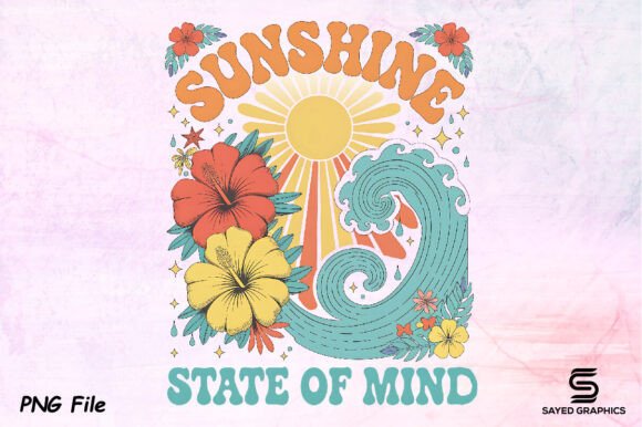 Download Summer Buho Flowers Sunshine Sublimation - Sublimation Collection