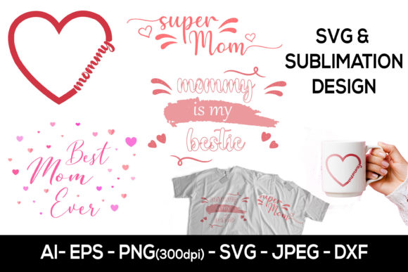 Download Mothers Day Sublimation Bundle - Sublimation Collection