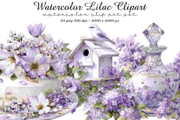 Download Watercolor Lilac Clipart - Premium Resources