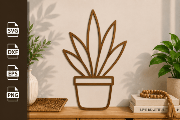 Download Potted Plant Tree Laser Cut Files Svg - Plant Collection