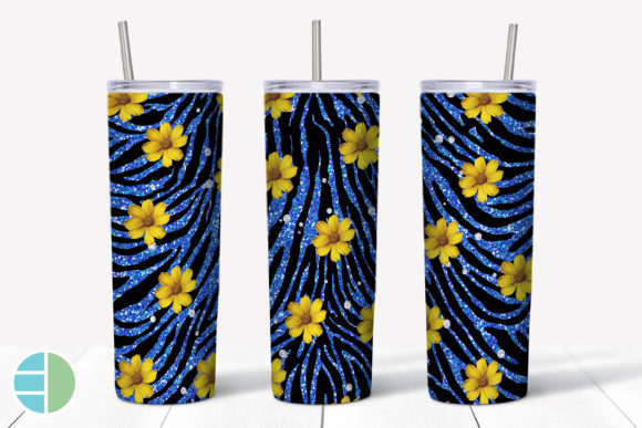 Download Skinny Tumbler Sublimation Yellow Flower - Sublimation Collection